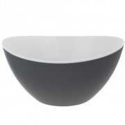 Miska plastová kulatá Aura pr. 12 cm