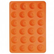 Forma silikonová Věneček 24 ks oranžová