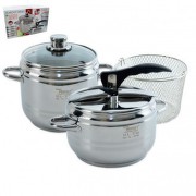 Hrnec tlakový Profi Duo 3,5+5 l Orion