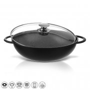 Pánev Wok Grande pr. 32 cm s poklicí