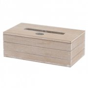 Box na papírové kapesníky dřevo