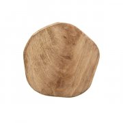 Podtácek z mangového dřeva pr. 10 cm