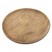 Tác servírovací z mangového dřeva pr. 30 cm