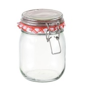 Zavařovací sklenice s klipem DELLA CASA 800 ml
