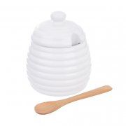 Dóza na med se lžičkou White