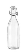 Láhev s klipem hranatá DELLA CASA 500 ml