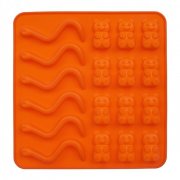 Forma silikonová Figurky oranžová